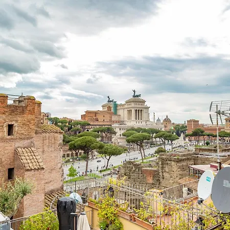 Maxima: Amazing View Of The Roman Forum Appartamento *